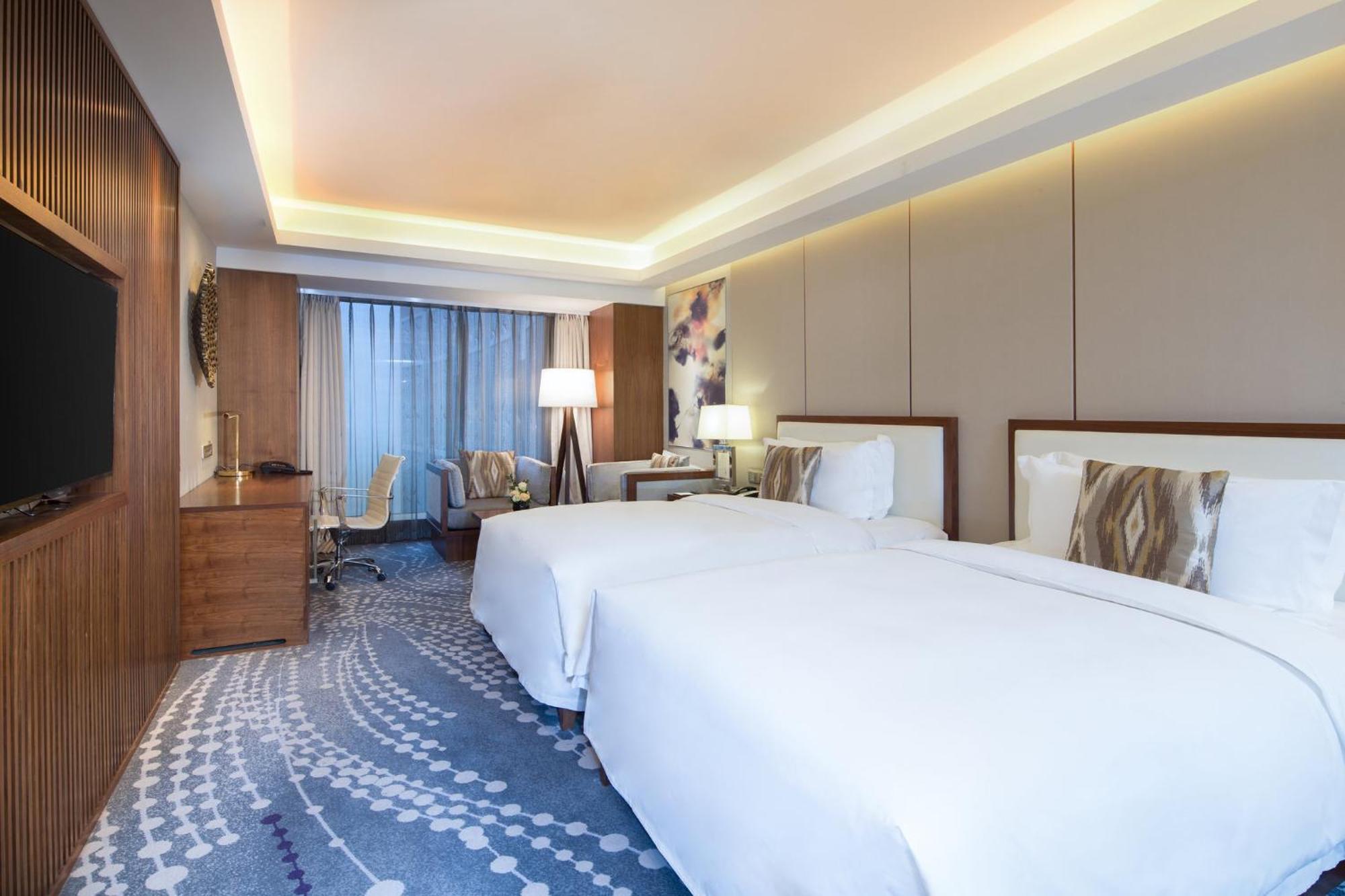 Intercontinental Jinan City Center By Ihg Екстериор снимка