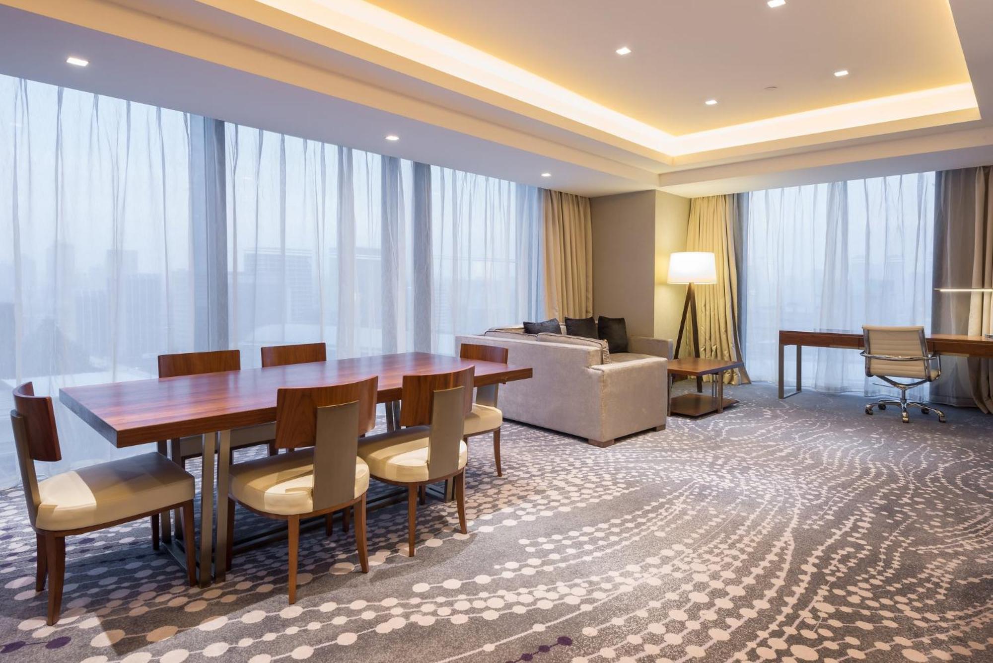 Intercontinental Jinan City Center By Ihg Екстериор снимка