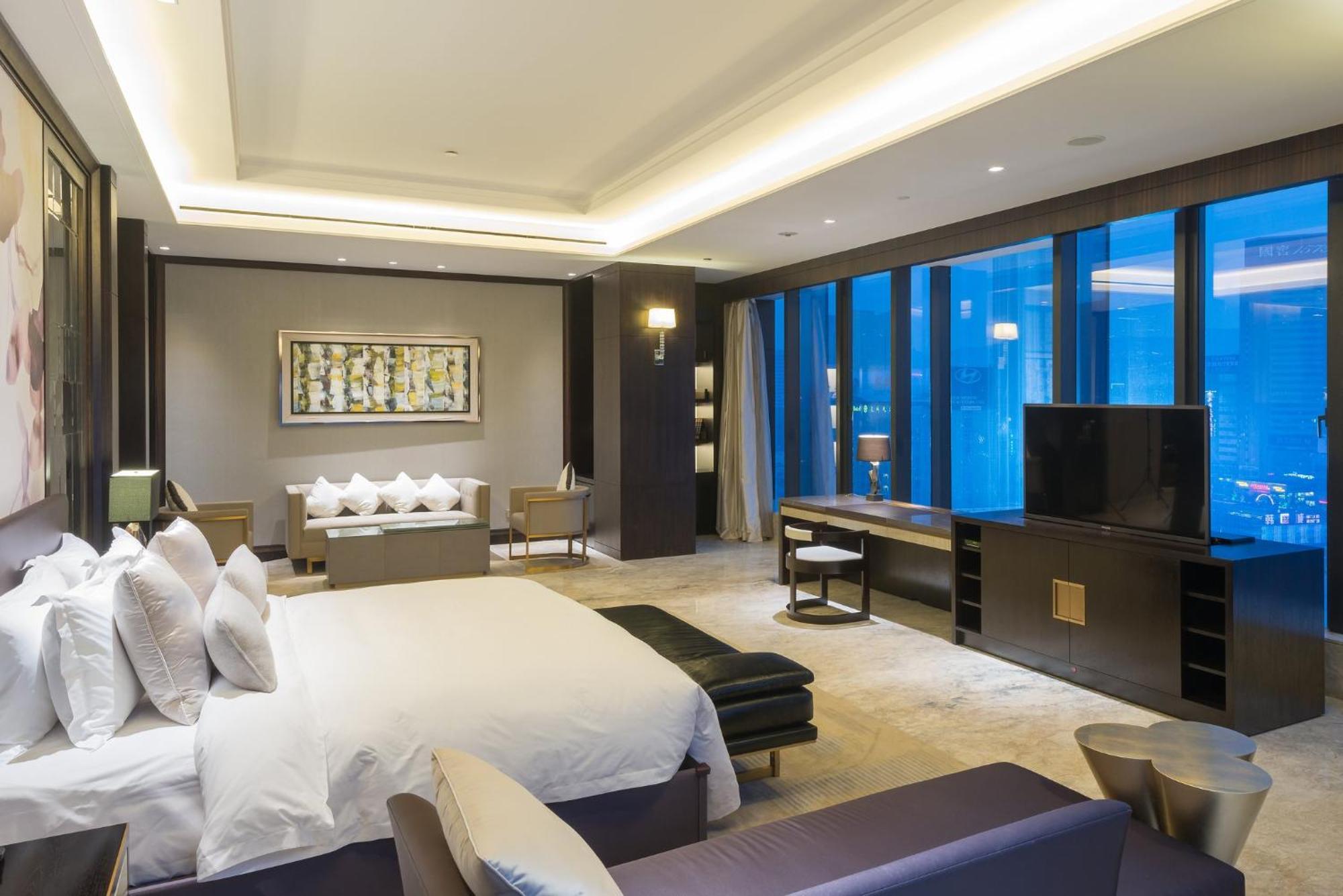 Intercontinental Jinan City Center By Ihg Екстериор снимка
